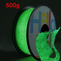 어둠 속에서 빛나는 1.75mm 3D 프린터 필라멘트 3d 인쇄용 야광 승화 재료 글로우 라니보우/레드/반딧불 그린, CHINA, 1개, Firefly Green-500g