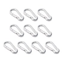 캠프웨이 강철비너 5cm 6cm 7cm 8cm, 7호 10개