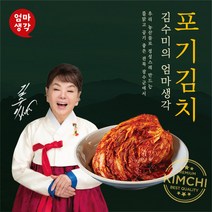 자연맛남 김수미의 엄마생각 [더프리미엄] 포기김치 10kg, 1