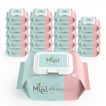 국민물티슈 미엘 물티슈 클래식 휴대용 25매 20팩