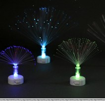 [아트랄라]광섬유램프(1개)/광섬유분수/과학실험수업/조명장식, 단품