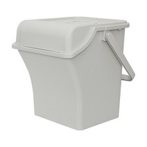 라이피스트 데일리 분리수거함 45L 1P, 라이트그레이