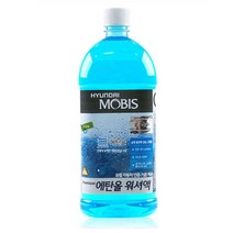 현대모비스 프리미엄 에탄올 워셔액, 2L, 6개입