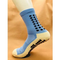 남여 미끄럼 방지 축구 양말 아웃도어 스포츠 그립, [01] Size 38-45, [18] 하늘색