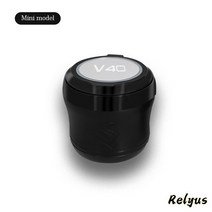 빛나는 로고 블루 레이 재떨이 다채로운 분위기 볼보 V40 V 자동 액세서리, 02 Black1