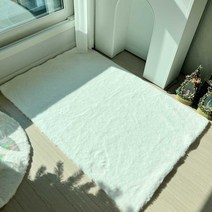 트리용 러그 겨울소품 촬영 카페트 (3size) 촬영천 인조 토끼털러그