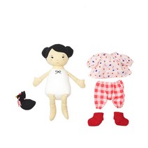 조카손녀 돌아기감성발달 봉제애착인형 출산선물 조카선물 신생아 유아용 손자선물