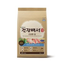 건강백서 전연령 생선 건강한 장 기능성 애견사료, 2kg, 4개