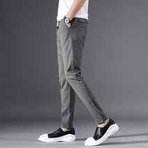 YGYYK 남성 린넨 슬렉스 쿨링 바지 빅사이즈 면 마