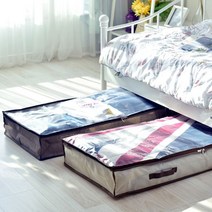 언더베드 옷이불정리함/패브릭 대형 리빙박스 부직포, 화이트, 본상품선택
