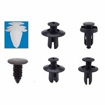 차량용 플라스틱 범퍼 휀다 패스너클립 100개 세트