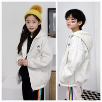 아동 주니어 기모 후드집업 초등학생 남아 여아 후드자켓 간절기 점퍼