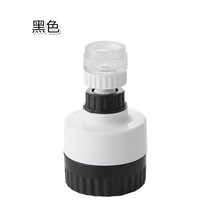 수도꼭지 주방자바라수전 튀니 조심 튀지 않도록 함 노즐 커넥터 조절가능 수돗물 필터머그 아끼는 절수기 1061424972, 블랙