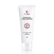 의약외품Dr.닥터 마시멜로 손소독제 겔타입 클렌징손소독제 70ml 휴대용튜브용 식약청허가