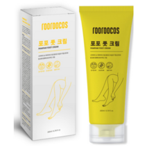 루루코스 포포 풋크림200ml 보습제 발관리 무릎 팔꿈치 발각질, 1개