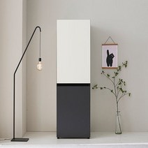 가구샘 광폭 다용도 수납장 500 H5702, 새틴그레이