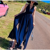 DressooA 쉬폰 롱 원피스