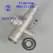 자동차냉각 부품 용품 알루미늄 합금 냉각 호스 커넥터 과급기 파이프 골프 MK4 Bettle A3 TT Seat Leon 1., 01 11.99