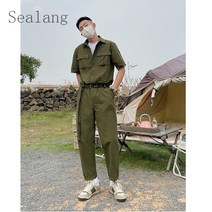 [Sealang]남자 여름 패션 반팔 점프수트 캐주얼 vb2kobo311