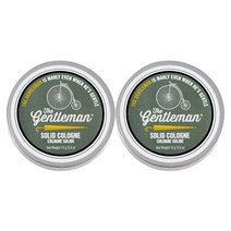 Walton Wood Farm 솔리드 콜롱 레드넥 버번 & 오크 향 채식주의자 친화적 파라벤 프리 709g 25온스, The Gentleman (2 Pack)