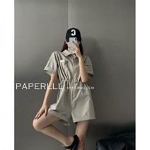 골프점프수트 반팔 20대 점프슈트 연습복 골프 골프웨어 여성 반바지 여름