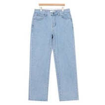 스콰즈 청바지 SBJ015 1COLOR 남성 연청 데님 와이드