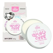 갈라진 애견 발 안미끄러운 보습밤 피부각질 건조방지 크림 탄력성 촉촉 로션 발보호, 1개