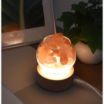 마리포사 핑크솔트 조명 무드등 디퓨저 밝기조절 향조절 가능, 월넛우드, 그레이프룻