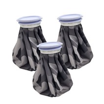 히나트 휴대용 찜질팩 온열팩 얼음팩 골프 얼음주머니 3개, 밀리터리 3개