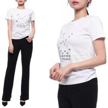 [메종마틴마르지엘라] [명품] 22FW 여성 넘버 로고 반팔티셔츠 S51GC0517S228