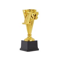 스포츠 토너먼트 부문 쥬베일 1위 트로피 성인을 위한 웃긴 골드 대회 업적(8인치)