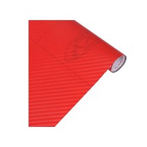 수전사필름 1Pc 3D 탄소 섬유 무광택 비닐 필름 자동 시트 랩 롤 스티커 Diy 장식 멀티 매트 방수 Exterieu, 02 빨간_01 127x10cm