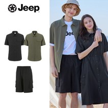 [지프] JEEP 남성 23SS ALL-WEATHER 셔츠자켓 + 반바지 SET