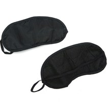블랙 여행용 안구안대 검정 취침용 빛차단 눈안대
