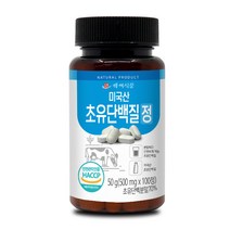 초유단백질정 미국산 500mg x 100정 HACCP 인증제품, 1병