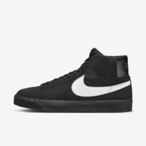 국내매장용 NIKE 나이키 SB 줌 블레이저 미드 남성 여성 블랙 864349-007 라이프스타일 패션 스니커즈