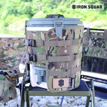 [CROO] 강철부대 공식 캠핑굿즈 스탠리 워터저그 커버 7.5L [멀티카모/블랙카모], 블랙카모