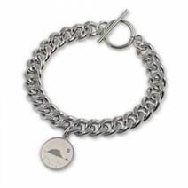 셀러허브 패션 [벨가] 써지컬스틸 독도 후원 굵은 체인 팔찌