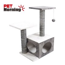 펫모닝 [PMC-AS3031-2] 파스텔 캣타워 GRAY, 단품
