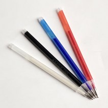 열펜 아이롱 펜 청바지 옷 수선 원단 재단선 그리기, 1-열펜-빨강