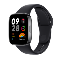 샤오미-레드미 워치 3 GPS 스마트 2023 인치 AMOLED 스크린 60Hz 혈액 산소 심박수 SOS 블루투스 통화 1., Black, 02 Black