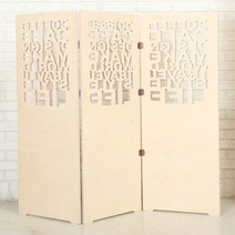 아름데코 자작합판 파티션-대(쓰리피스), 옵션:열대나무