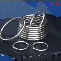 M3-M16 헤비 듀티 용접 라운드 링 부드러운 솔리드 O 304 스테인레스 스틸 해양 보트 해먹 요가 걸이식, 50 M16x100(1pcs)