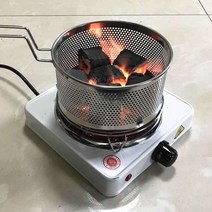 전기곤로 코일 숯불 화로 가열판 캠핑 가열로 열판, 1350w 디스크 단품