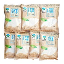 산과들 건식 찹쌀가루 혼합 (4종선택 옥수수전분 소맥분 포함), 7개, 찹쌀가루혼합(소맥분45% 함유)1kg