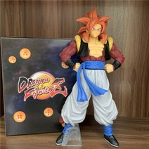 애니메이션 드래곤 볼 Z 피규어 고쿠 슈퍼 사이어인 4 DBZ GT Ver 베지타 Gogeta 빨간 머리 전투 Broly 셀 모델 장난감 선물, 26cm Real Boxed