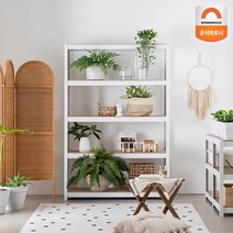 홈던트하우스 시스템선반 1200x500x1200 3단 무볼트 다용도 팬트리 철제 수납장, 화이트