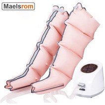 핑크 컬러 공기 압축 다리 마사지 순환 릴랙스 발 송아지 팔 허리 4 챔버 3 모드 10, Foot
