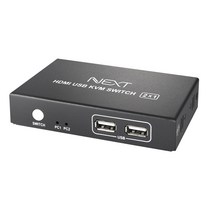 NEXT-7102KVM-4K 2포트 4K HDMI USB KVM 공유 선택기 무전원