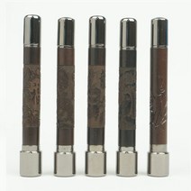 [삼촌네도장] 벽조목 만년도장 결재인 단면 양면, 단면-난, 예서체(한글만), 적색(기본)